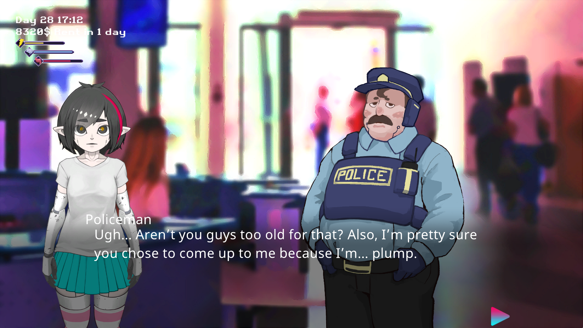 Interactive Gameplay Features in My Dystopian Robot Girlfriend